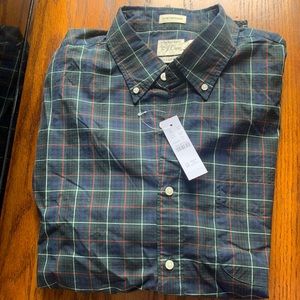 J. Crew Secret Wash cotton poplin shirt